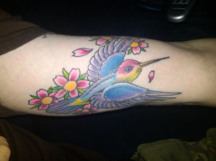 Hummingbird Tattoo Picture Gallery